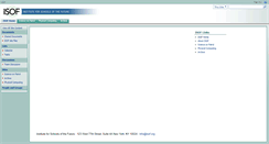 Desktop Screenshot of isof.org